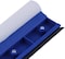 FITTO Retractable Window Wiper Cleaner with Soft Rubber Head, High Window Glass Scraper Brush, Extendable Blue Car Wiper for Easy Cleaning of Tall Windows &amp; Mirrors
