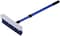 FITTO Retractable Window Wiper Cleaner with Soft Rubber Head, High Window Glass Scraper Brush, Extendable Blue Car Wiper for Easy Cleaning of Tall Windows &amp; Mirrors