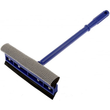 FITTO Multi-Purpose Blue Squeegee/Scrubber &ndash; Durable Plastic for Automotive, Household, Industrial &amp; Commercial Cleaning