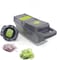 Fitto Vegetable Chopper - Multi-Functional Manual Food Chopper with 5 Blades, 12-in-1 Mandoline Slicer and Dicer Set, BPA-Free, Ideal for Onions, Garlic, Fruits &amp; More - Kitchen Essential