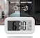 FITTO Smart Digital Alarm Clock with Date &amp; Temperature, Snooze Button, Battery Operated LCD Display Desk Clock with Night Light &amp; Auto-Dimming for Kids, Bedroom, Home Office