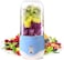 FITTO Mini Portable Blender 400ml, USB Rechargeable with 2000mAh Battery, Leakproof Design, Easy to Clean, Ideal for Smoothies, Protein Shakes, and Fruit Juices on the Go