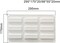FITTO 3D Silicone Cake Mold &ndash; 8-Hole Wave Shape Baking Molds, 100% Food-Grade Non-Stick Silicone for Cakes, Mousse, Chocolates &ndash; Heat-Resistant, Foldable, Easy to Clean, FDA Approved