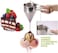 FITTO Stainless Steel Pancake Batter Dispenser, Multi-Functional Device with Handle – Perfect for Pancakes, Waffles, Cupcakes, and Baking Needs, Durable and Precise Batter Control, Easy to Use