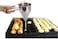 FITTO Stainless Steel Pancake Batter Dispenser, Multi-Functional Device with Handle – Perfect for Pancakes, Waffles, Cupcakes, and Baking Needs, Durable and Precise Batter Control, Easy to Use