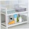 Fitto Under Sink Storage Rack – Adjustable Multi-Layer Shelf Organizer, Durable Space-Saving Storage Shelf for Kitchen, Bathroom, or Laundry Room – Heavy-Duty, Rust-Resistant, Easy Assembly