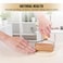 Fitto 10cm Wooden Rolling Pin - Premium Quality Baking Tool for Pastry, Dough, and Pizza - Durable, Easy to Clean, Perfect for Kids and Adults, Non-Stick Surface, Kitchen Essential