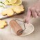 Fitto 10cm Wooden Rolling Pin - Premium Quality Baking Tool for Pastry, Dough, and Pizza - Durable, Easy to Clean, Perfect for Kids and Adults, Non-Stick Surface, Kitchen Essential
