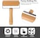 Fitto 15cm Wooden Rolling Pin &ndash; Premium Natural Beechwood Dough Roller for Baking, Pastry, Pizza, and Cookies &ndash; Ergonomic Design for Easy Handling