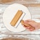 Fitto 15cm Wooden Rolling Pin &ndash; Premium Natural Beechwood Dough Roller for Baking, Pastry, Pizza, and Cookies &ndash; Ergonomic Design for Easy Handling