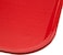 Fitto Plain Red Tray &ndash; Versatile and Durable Serving Tray for Home, Kitchen, Restaurant, and Parties   Perfect for Food, Snacks, Drinks, and Decorative Use   Easy to Clean and Lightweight