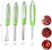 Fitto Corer and Pitter Set - Professional Fruit Coring Tool and Cherry Pitter, Easy to Use Kitchen Gadget for Apples, Pears, Cherries, and More