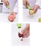 Fitto Corer and Pitter Set - Professional Fruit Coring Tool and Cherry Pitter, Easy to Use Kitchen Gadget for Apples, Pears, Cherries, and More