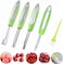 Fitto Corer and Pitter Set - Professional Fruit Coring Tool and Cherry Pitter, Easy to Use Kitchen Gadget for Apples, Pears, Cherries, and More