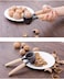 Fitto Premium Nutcracker with Wooden Handle - Durable & Ergonomic Kitchen Tool for Cracking Nuts, Shells, and More - Ideal for Home Cooks & Entertaining