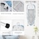 Fitto Small Ironing Board, Compact &amp; Foldable, Assorted Colors - Space-Saving Design, Lightweight &amp; Durable, Perfect for Apartments, Dorms, and Small Spaces