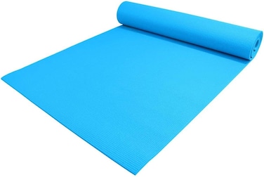 Fitto 4mm Thick Yoga Mat 61x183cm - Non-Slip, Eco-Friendly, Extra Durable Exercise Mat for Yoga, Pilates, and Home Workouts - Ideal for Men &amp; Women, Lightweight and Easy to Carry, Blue