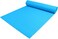 Fitto 4mm Thick Yoga Mat 61x183cm - Non-Slip, Eco-Friendly, Extra Durable Exercise Mat for Yoga, Pilates, and Home Workouts - Ideal for Men &amp; Women, Lightweight and Easy to Carry, Blue