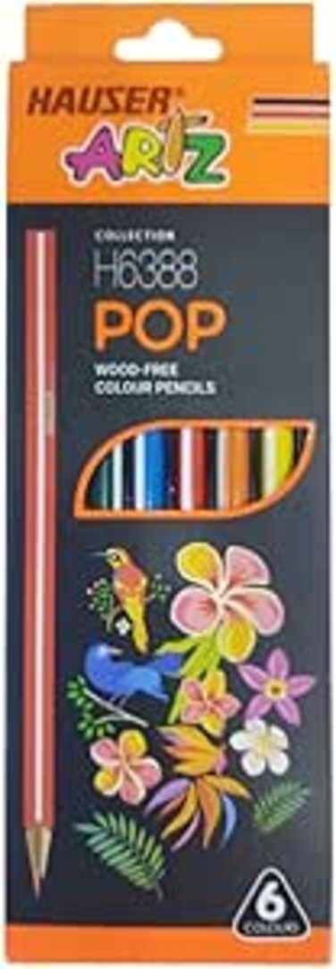 FITTO Erasable Color Pencils Set &ndash; Wood-Free, Vibrant Colors with Built-In Erasers for Kids &amp; Adults, Eco-Friendly &amp; Break-Resistant Design for Art, School Projects &amp; Hobbies