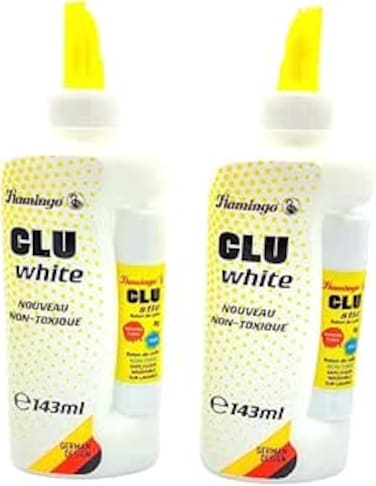 FITTO White Glue 142ml &ndash; Non-Toxic, Fast-Drying Adhesive for Crafts, School, and Office Projects &ndash; Strong Bond for Paper, Wood, Fabric, and More &ndash; Safe and Easy to Use for All Ages