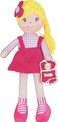 FITTO 44CM Plush Doll &ndash; Ultra-Soft, Lightweight Stuffed Toy for Kids, Adorable Design, Perfect for Snuggling, Playtime, Room D&eacute;cor, and Gift Giving, Pink