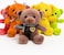 FITTO Hanging Teddy Bear – 20cm Plush Toy for Kids and Adults, Adorable Design with Soft Material, Lightweight and Durable, Perfect for Room Décor, Gifts, and Collectibles