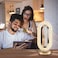 Fitto Touch Control Crystal Table Desk Lamp - Elegant LED Light with Adjustable Brightness, Dimmable Touch Sensor, Modern Decor for Office, Bedroom, Living Room, Nightstand, and Study