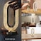 Fitto Touch Control Crystal Table Desk Lamp - Elegant LED Light with Adjustable Brightness, Dimmable Touch Sensor, Modern Decor for Office, Bedroom, Living Room, Nightstand, and Study