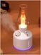 Fitto Air Humidifier Vintage Lamp Night Light - Ultrasonic Cool Mist Humidifier, LED Night Light with Adjustable Brightness, Quiet Operation for Home, Bedroom, Office, and Nursery