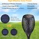 Fitto Solar Torch Lights &ndash; Waterproof Dancing Flames Torches, Outdoor Garden Lights for Yard, Patio, Pathway &amp; Backyard, 4-Pack, Energy-Efficient LED Solar Lights for Lawn, Landscaping &amp; Decor