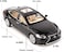 Fitto 1:32 Scale Metal Car - Diecast Model, Black - Premium Collectible Car, Realistic Design with High-Quality Craftsmanship, Perfect for Display or Gift