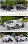 Fitto 1:32 Scale Mitsubishi Pajero SUV Metal Car Toy with Sound &amp; Light for Children - White Color, Die-Cast Model with Realistic Features for Boys &amp; Girls, Ideal Gift for Car Enthusiasts