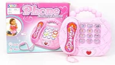Fitto Phone Toy for Kids   Interactive Learning Toy with Touchscreen &amp; Sounds   Educational Play for Toddlers   Safe &amp; Fun Phone Toy for Babies   Best Gift for Early Development