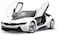 Fitto Radio Control 1:14 BMW i8 Car - Black   High-Performance Remote Control Sports Car Model   Authentic BMW Replica with Full Function R/C Controls, LED Lights, and Realistic Detailing