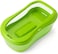 FITTO Turtle Tank - Green, 45.5 x 25.5 x 17.6 cm, Compact Turtle Breeding Box with Sundeck, Modern Habitat for Brazilian Turtles, Water and Soil Setup, Perfect for Small Spaces and Desktop Use
