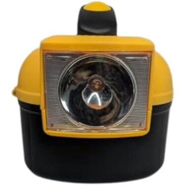 FITTO Lighting Portable Storage Box, Tools Storage Tool Box with LED Light, Durable Construction, Ample Storage, Illuminated Interior, Compact &amp; Portable Design with Secure Closure