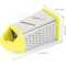 FITTO 3 Pcs Hand Grater with Box, Large-Capacity Food Grater for Cabbage, Carrot, Potato, Cucumber Slicing, Cheese Shredders, Durable Stainless Steel, Comfortable Handle, Non-Slip Edge
