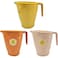 FITTO 1500 ML Plastic Mug with Handle, Durable Lightweight Bathroom Mug for Multipurpose Use, Elegant Design, Large Capacity