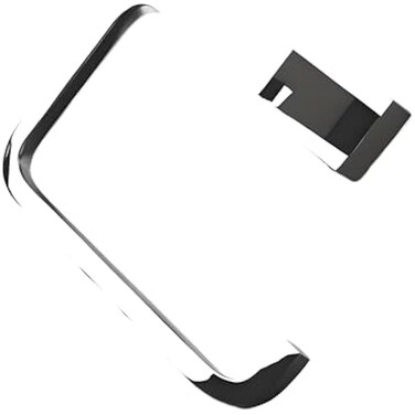 Fitto Stainless Steel Toilet Roll Holder - Wall Mounted Bathroom Tissue Paper Dispenser with Shelf   Modern Toilet Paper Holder for Bathroom, Kitchen, or Office   Easy Installation &amp; Rustproof Design