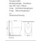 Fitto Complete Closed Couple WC Toilet Pan with Flushing Mechanism &amp; Soft Closing Seat Cover - Modern Bathroom Fixture, Easy Install, Water-Saving Design