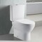 Fitto Complete Closed Couple WC Toilet Pan with Flushing Mechanism &amp; Soft Closing Seat Cover - Modern Bathroom Fixture, Easy Install, Water-Saving Design