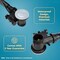 Fitto Automatic Bathtub Waste with Brass Overflow and Drain - Durable Bathroom Drainage System, Easy Installation, Brass Components, Universal Fit for Standard Tubs, Anti-Clog Design