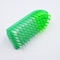 FITTO Clothes Cleaning Brush – Durable Reusable Laundry Brush with Comfortable Plastic Handle, Medium Size, Green Color for Clothes, Shoes, and Household Cleaning