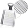 FITTO Small Stainless Steel Grater &ndash; Multi-Purpose Garlic, Ginger, Cheese, Nutmeg, and Chocolate Grater for Kitchen, Dishwasher Safe, Silver