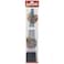 FITTO BBQ Skewers Set – Pack of 6 Stainless Steel Skewers with Wooden Handles, Ideal for Grilling, Camping, and Outdoor Cooking, Silver, 40x0.3x0.3 cm