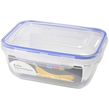 FITTO 800 ml Airtight Plastic Food Container – Durable Kitchen Storage Solution, Microwave, Freezer, and Dishwasher Safe