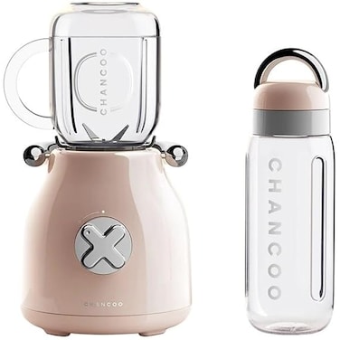 FITTO Portable Juicer Machine with Tritan Cup &ndash; Electric Blender for Smoothies, Baby Purees, and Juices &ndash; Travel-Friendly, Self-Cleaning, Rechargeable Portable Blender