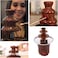 FITTO Three Layer Chocolate Fountain &ndash; Melting Machine with Heating Function, Chocolate Fondue Tempering Machine for Party &amp; Household Use
