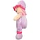 Fitto Purple Doll with Pink Hair &ndash; Collectible Toy for Kids &amp; Playroom Decor