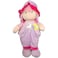 Fitto Purple Doll with Pink Hair &ndash; Collectible Toy for Kids &amp; Playroom Decor